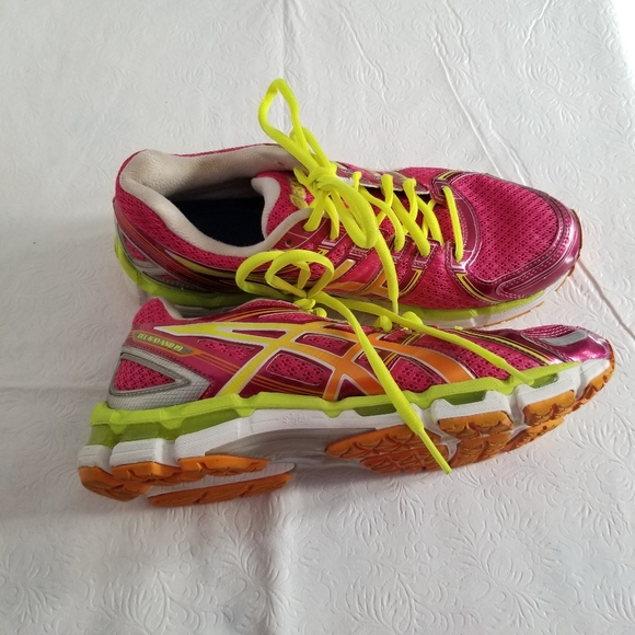 Asics Gel Kayano 19 Women's Running Shoes Sneakers - Picture 1 of 10